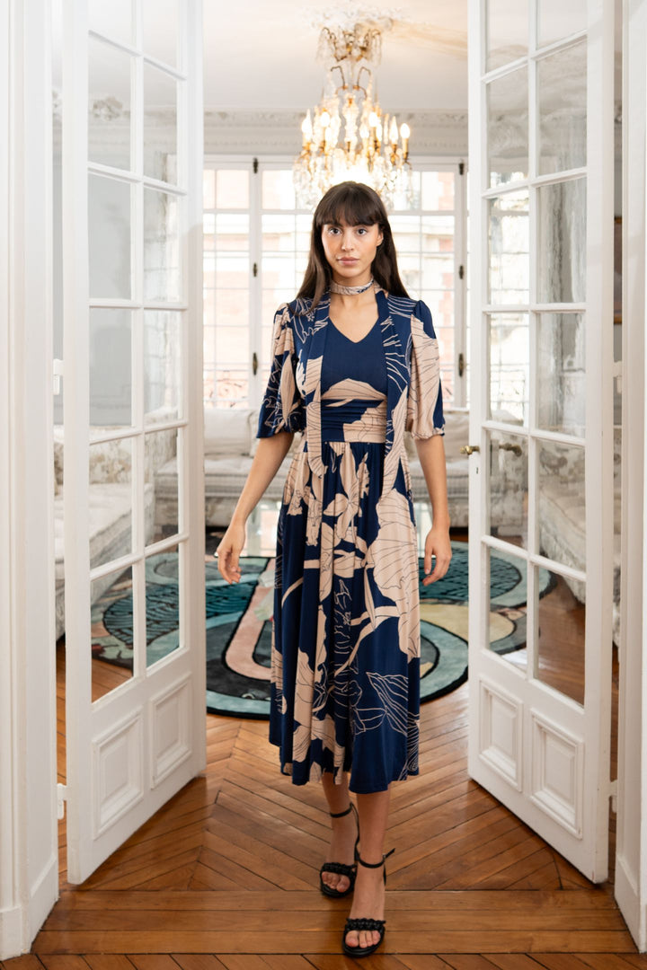 Frances - Elegant Geometric Dress main image 1